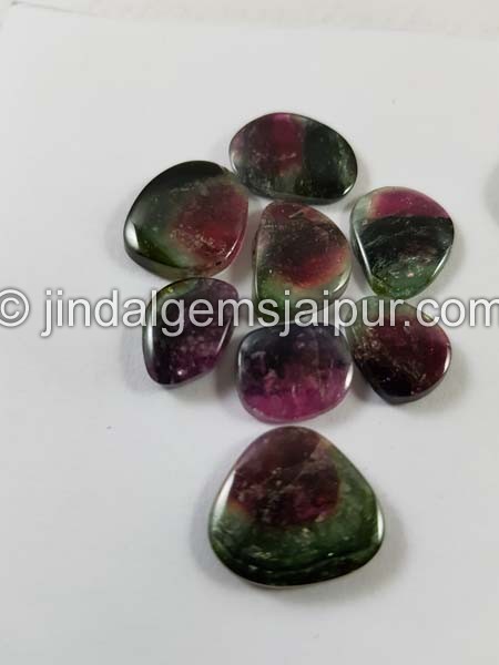 Watermelon Tourmaline Smooth Slices